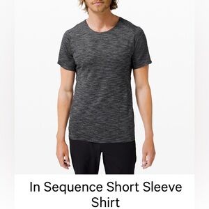 Lululemon Charcoal Short Sleeve Tee